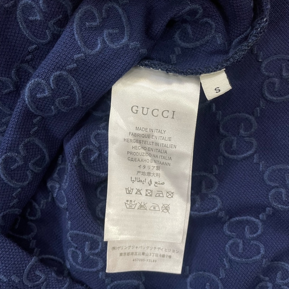 Gucci Embroidered Polo Shirt (S) - Picture 8 of 8